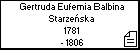 Gertruda Eufemia Balbina Starzeska