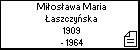 Miłosława Maria Łaszczyńska