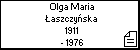 Olga Maria Łaszczyńska