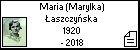Maria (Marylka) Łaszczyńska