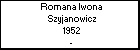 Romana Iwona Szyjanowicz