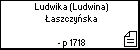 Ludwika (Ludwina) Łaszczyńska